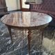 Table d’appoint italienne en marbre rose, années 60