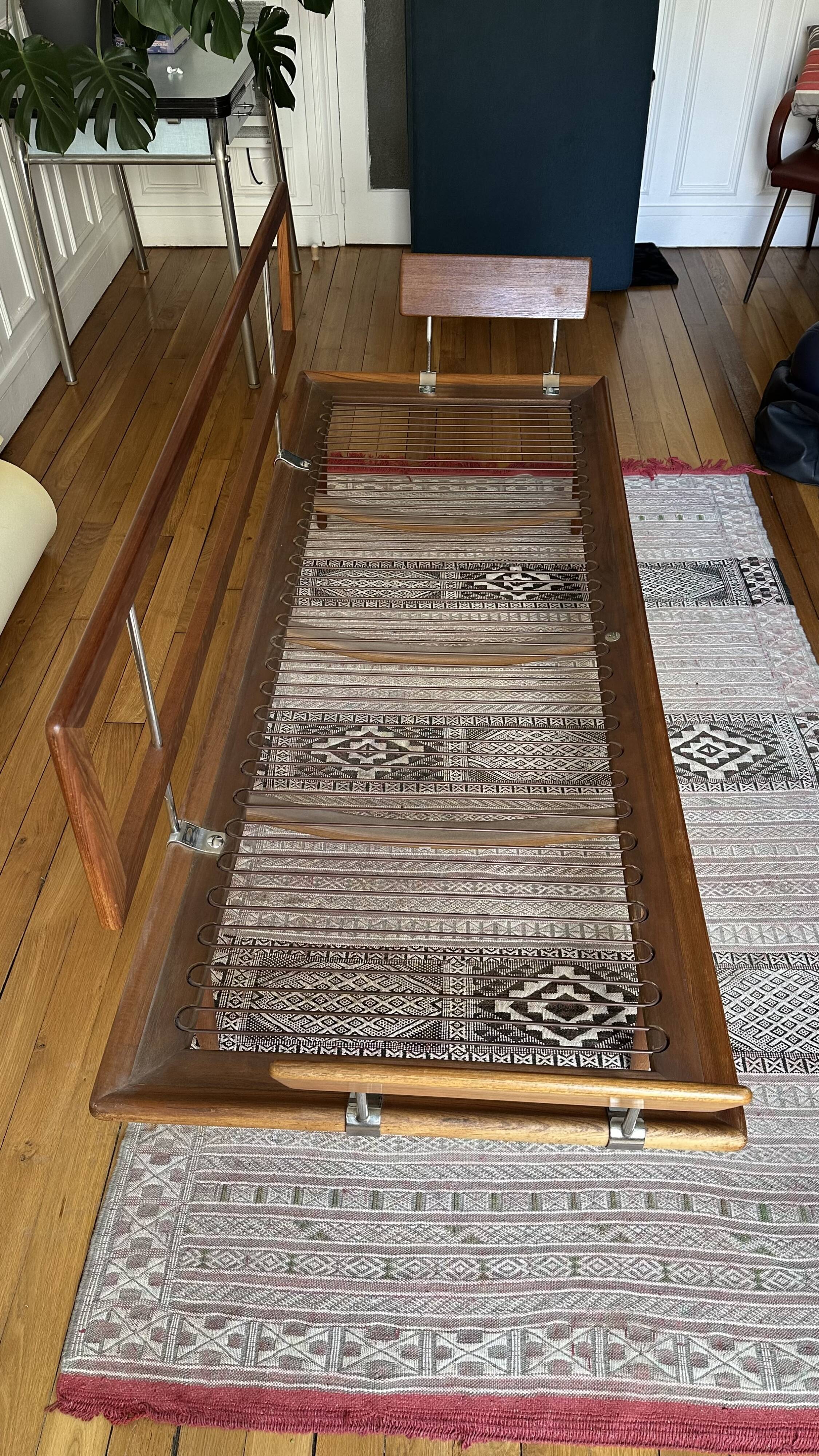 Daybed Mid-Century Peter Nielsen & Orla Mølgaard-Nielsen Canapé danois en t