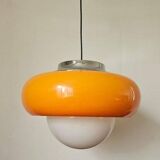 Large Rare Mid-Century Pendant by Meblo, Harvey Guzzini, AGE, Italy, 1970