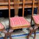 Ensemble - 5 chaises style Chippendale.