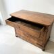 Elegant Louis Philippe commode in brown wood