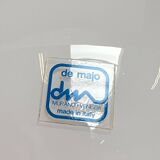 Murano glass mushroom table lamp by De Majo, 1970s