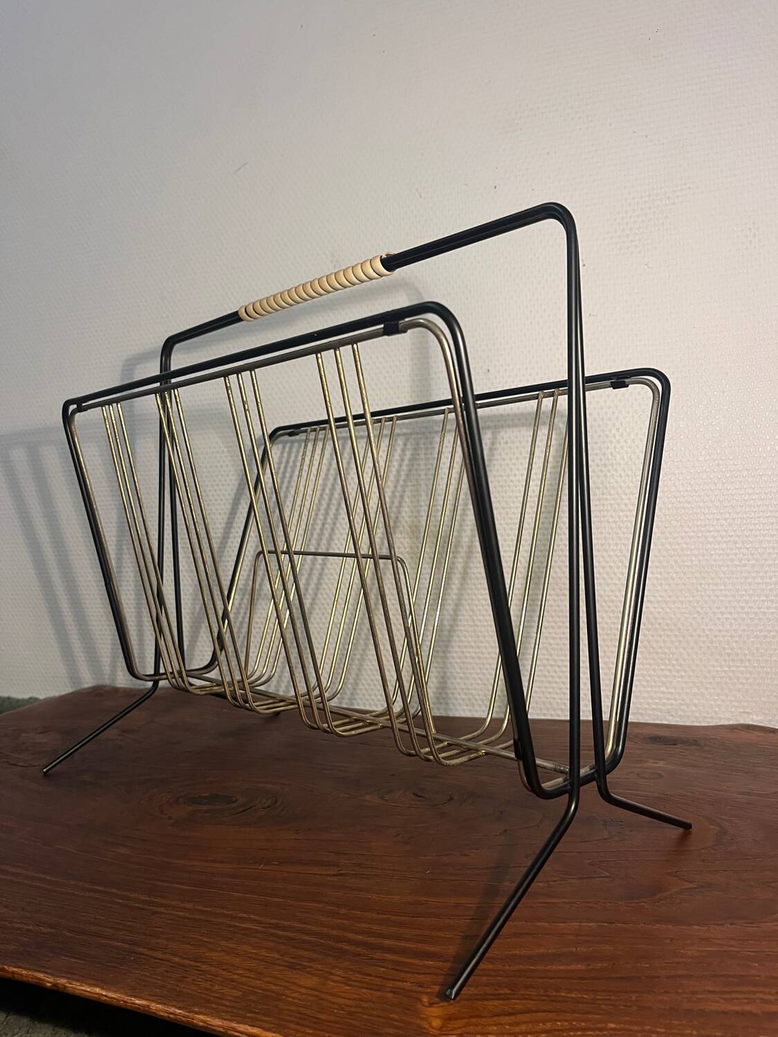 Porte revue métal année 70