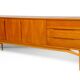 Teak enfilade, Fredericia, by Borge Mogensen, built around 1970.