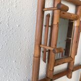 Rattan coat rack 40s