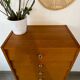 Chiffonnier/commode  6 tiroirs vintage en teck
