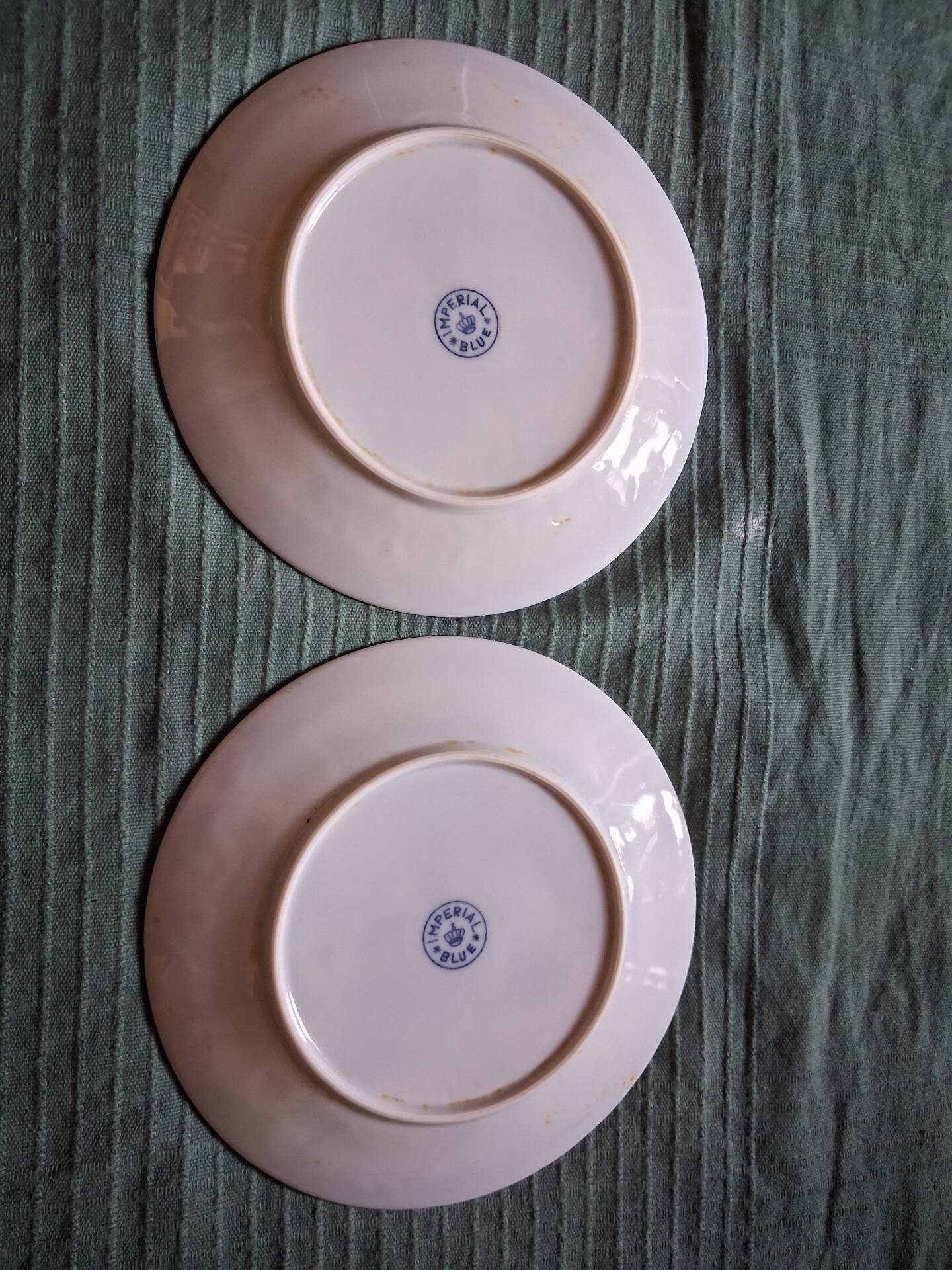 Imperial Blue plates