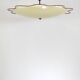 Large flush mount indirect light ceiling fixture from the Filmcasino in Vienna, 1950s.