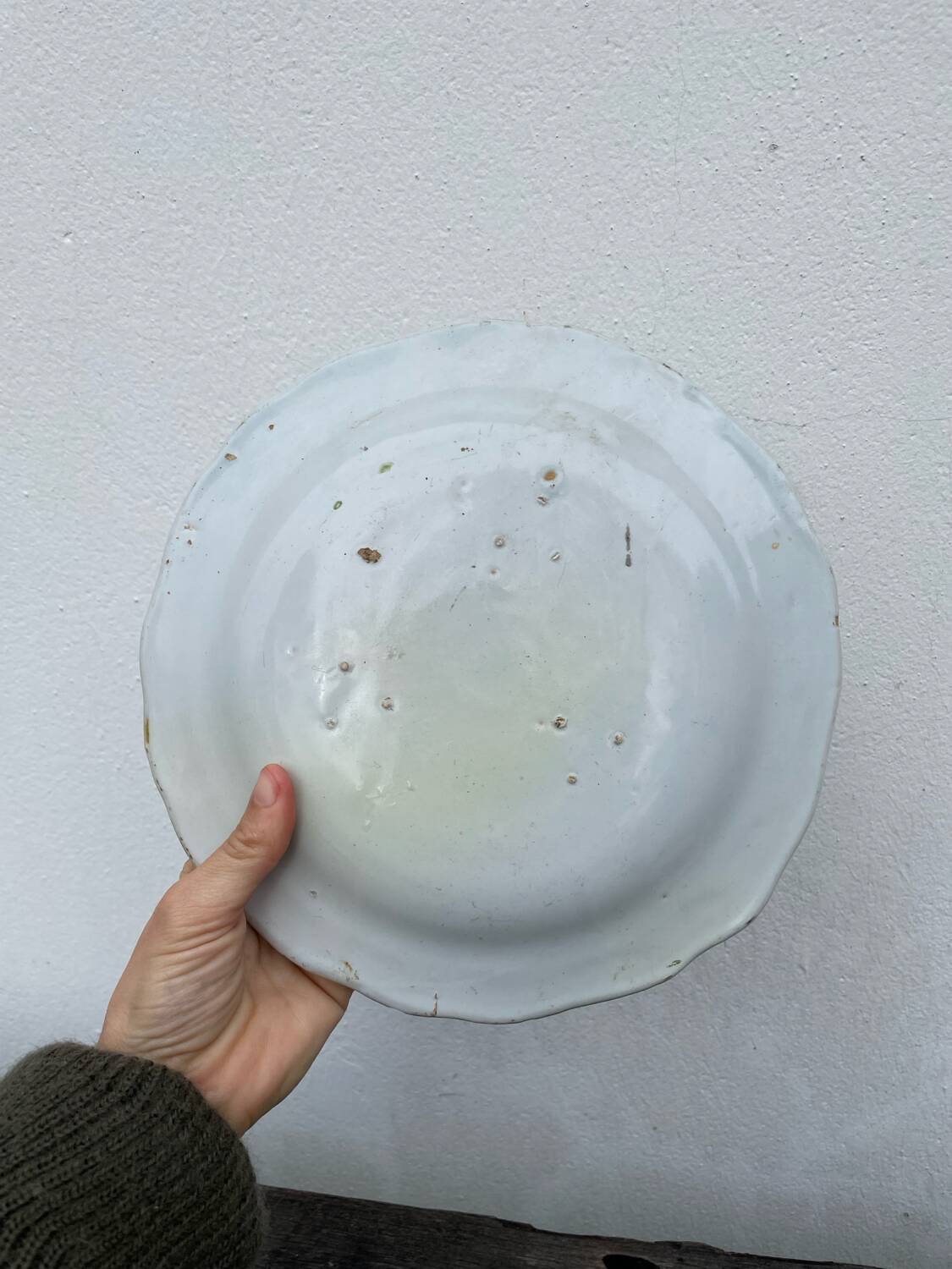 Antique decorative plate