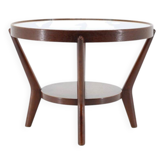 1960s Oak Coffee Table by Karel Koželka and Antonín Kropáček for Interier P