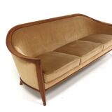“Fabiola” velvet sofa, Bröderna Andersson, Sweden, 1960