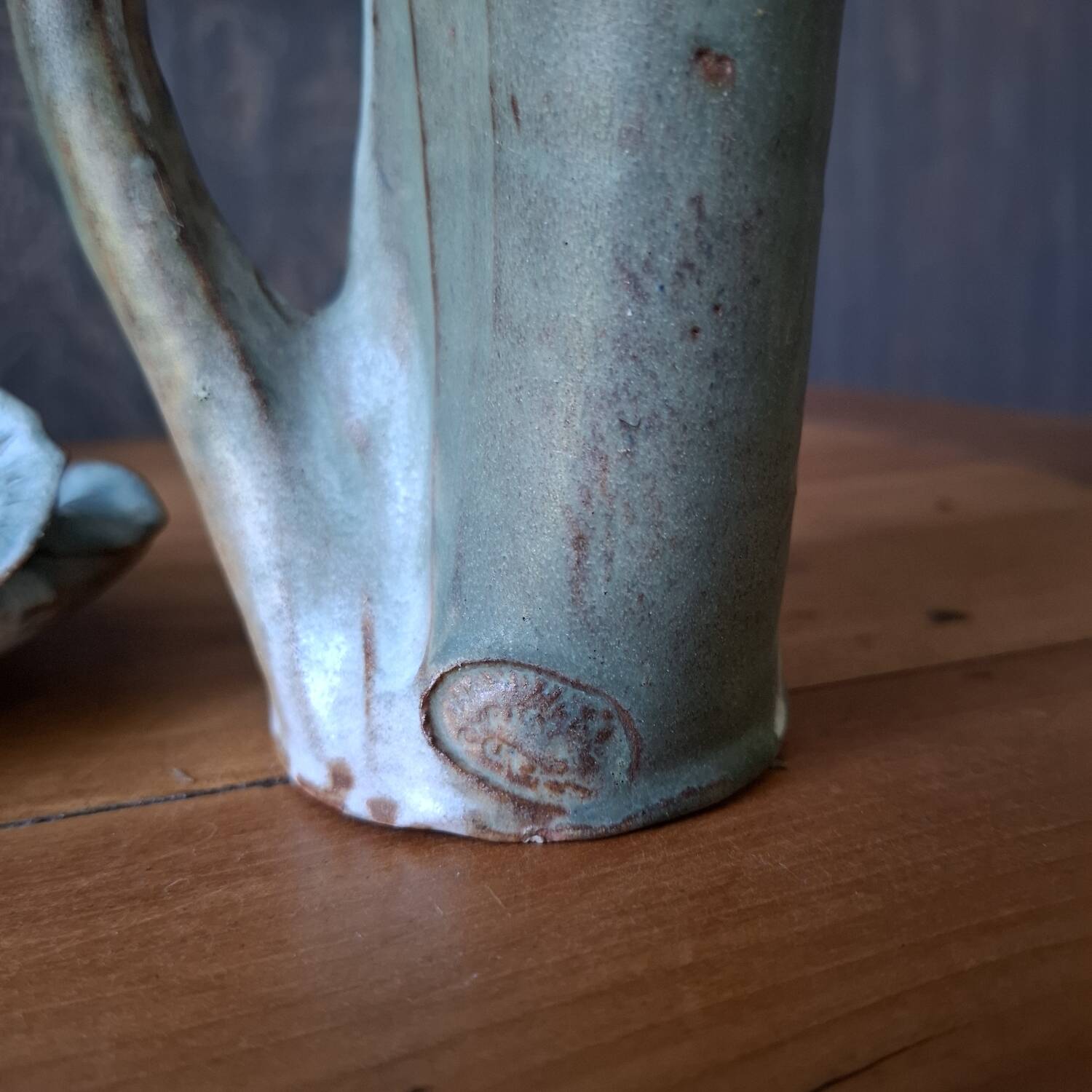 Glazed ceramic vase by Christopher Crete