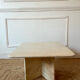 Vintage travertine coffee table