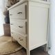 Vintage commode from the 60s in Parisian style.