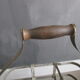 Antique metal bottle holder