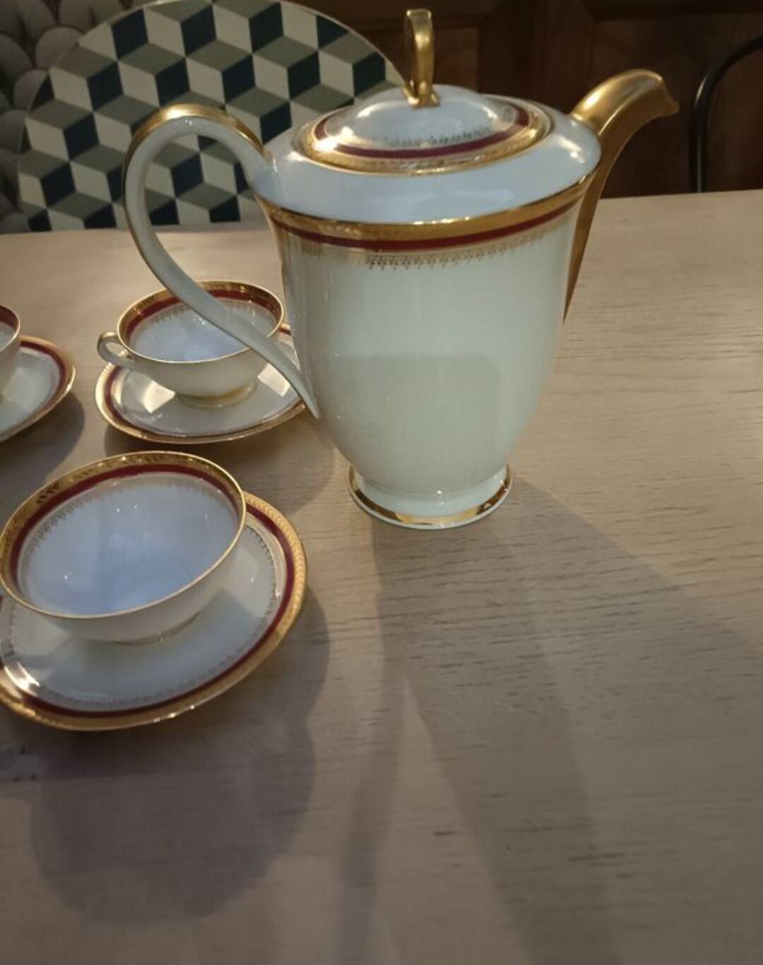 Tea or coffee service, Limoges, Chastagner