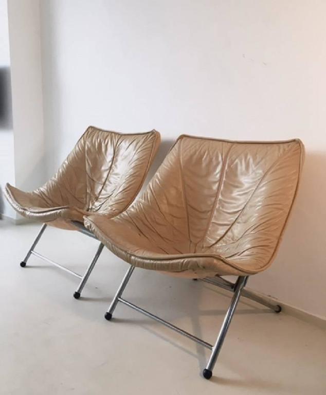 Folding chair by Teun Van Zanten for Molinari 1970 s