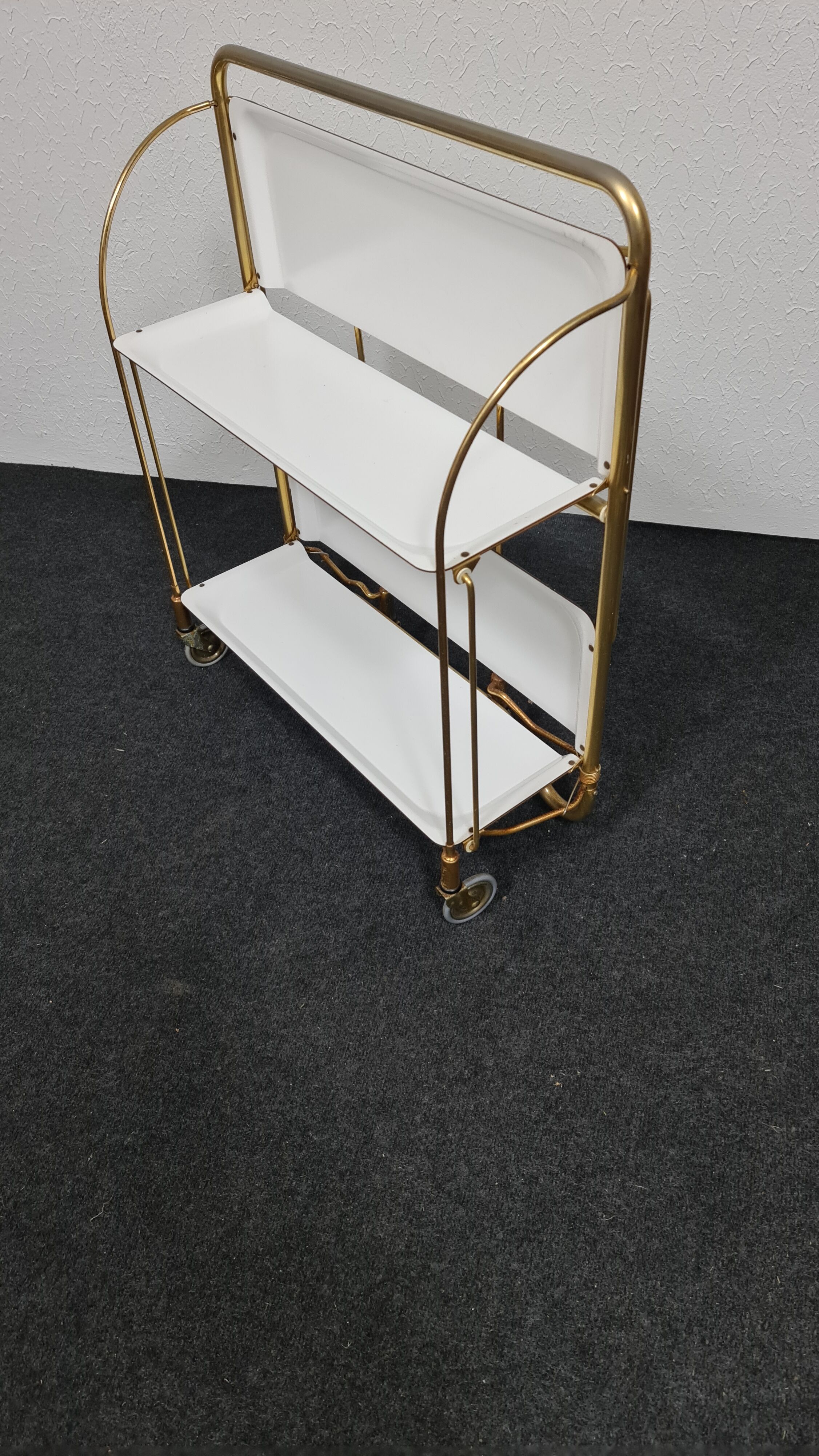 Vintage  Dinett trolley in White