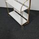 Chariot Dinett vintage en blanc