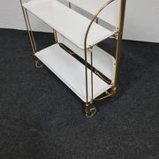 Chariot Dinett vintage en blanc