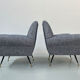 Pair of armchairs by Gigi Radice for Minotti