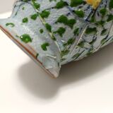 Handcrafted  and Hand-painted Multicolored Ceramic Vase by Fanciullacci, It
