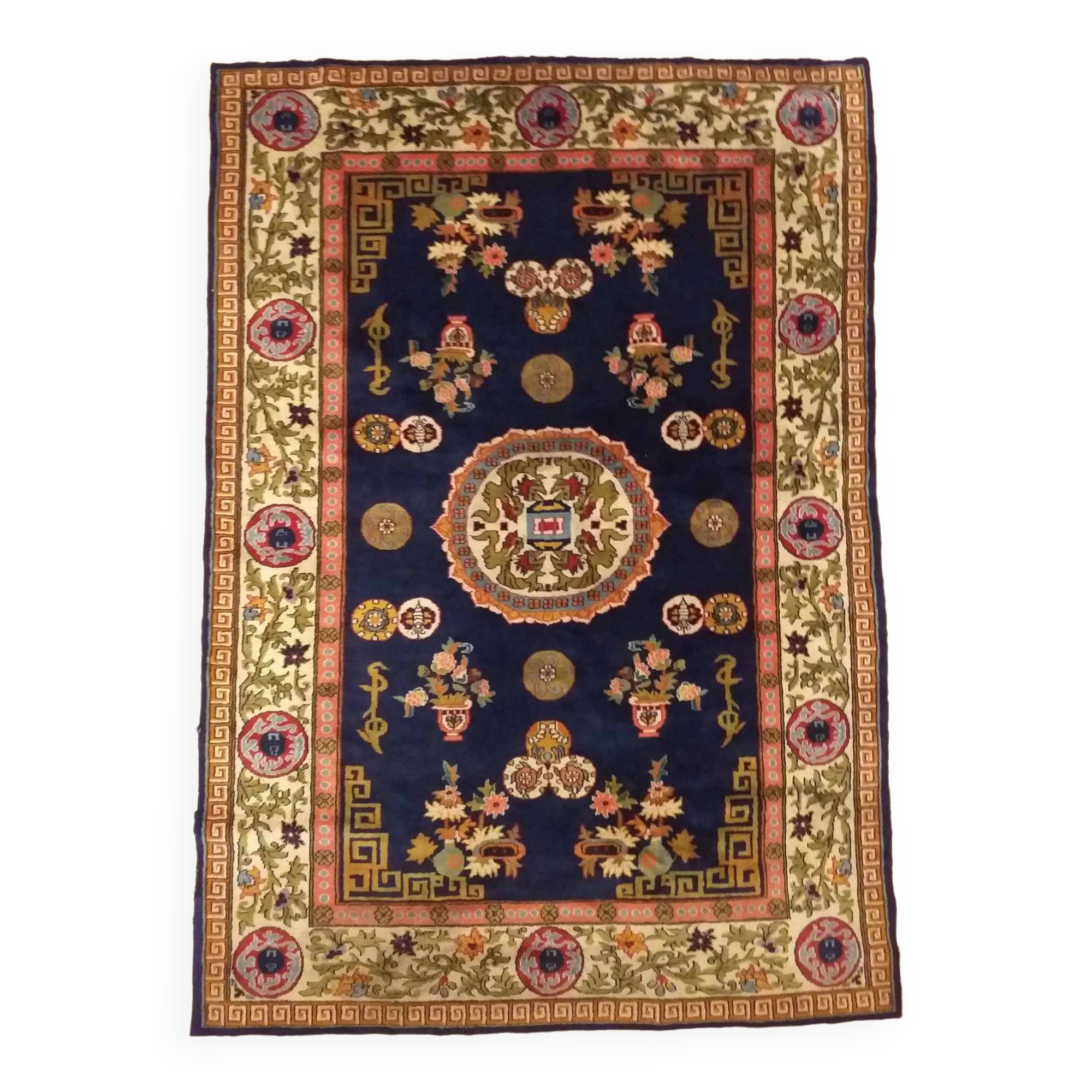 Handmade chinese rug 177x125cm