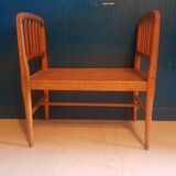 Bench end of bed cannage vintage style empire