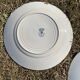 Set of 8 mismatched iron earth flat plates