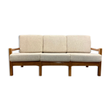 Sofa 3 places Scandinavian design 1950