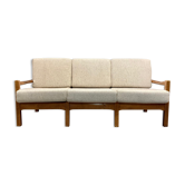 Sofa 3 places Scandinavian design 1950