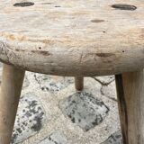 Tripod stool brutalist
