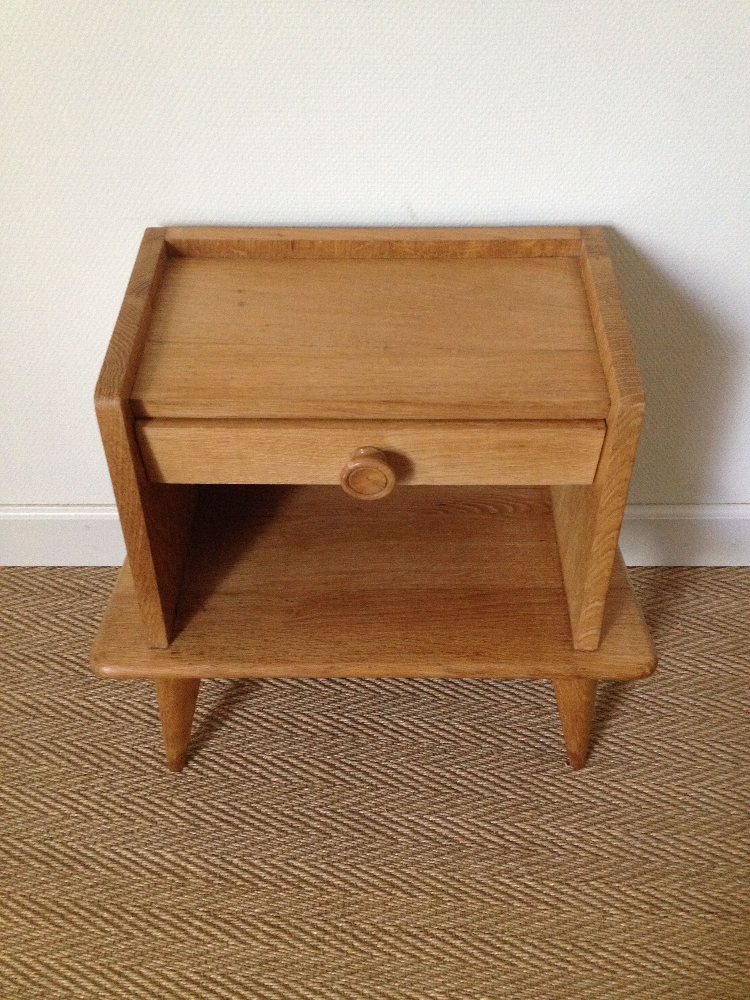 Vintage bedside table