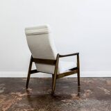 Mid-Century High Back Armchair by Edmund Homa, GFM, Poland, 1960s