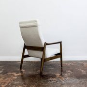 Mid-Century High Back Armchair by Edmund Homa, GFM, Poland, 1960s