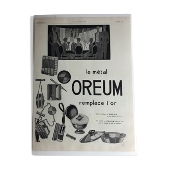 A4 Oreum plastic advertising poster