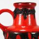 Large Ceramic Art Vase "Fat Lava" by Scheurich, West Germany, 1970s
