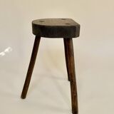 Tripod stool, late 19th century