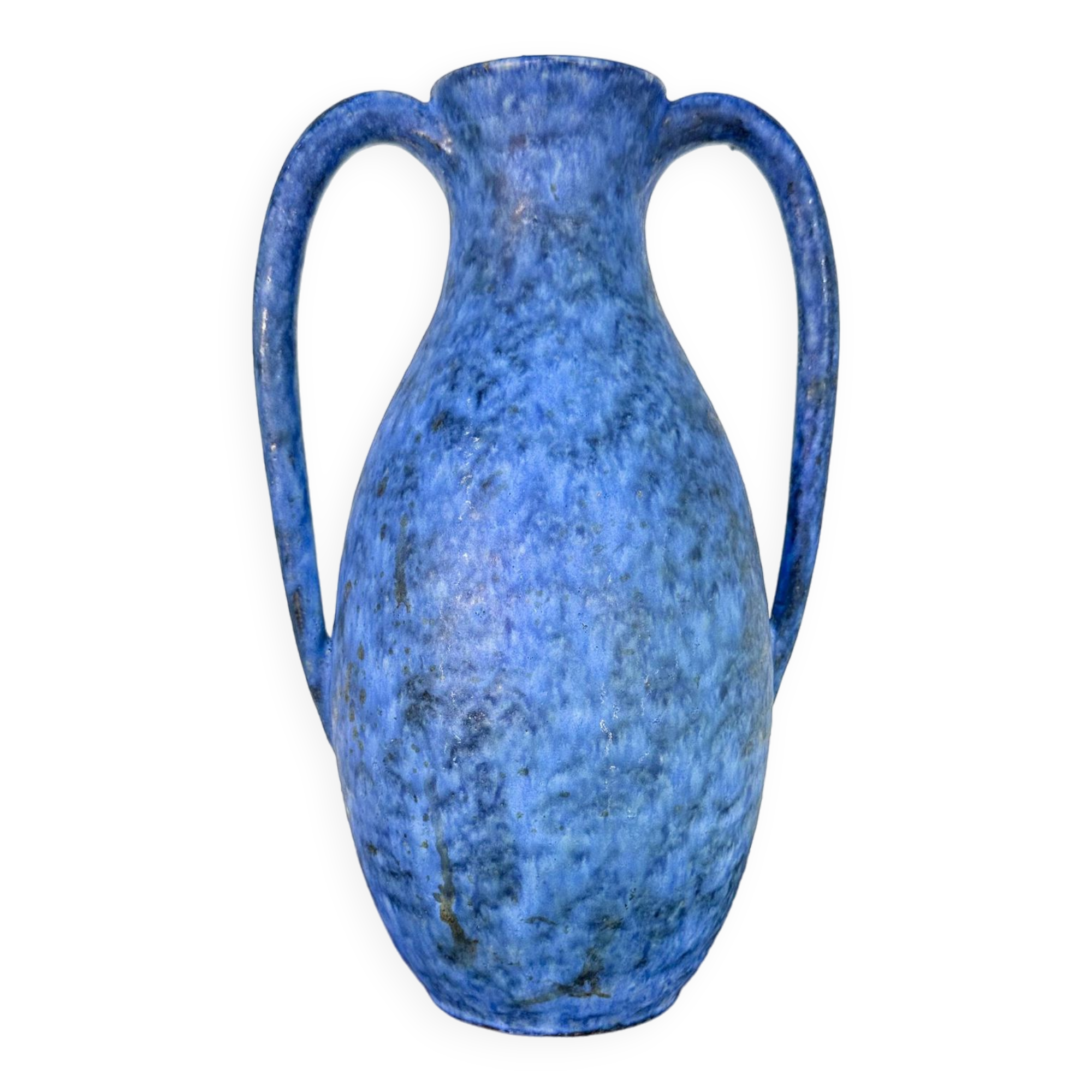 Studio ceramic art amphora vase by Werner Lehr, from Keitum Sylt, Germany, 1960s