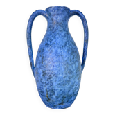 Vase amphore d'art en céramique de studio par Werner Lehr, de Keitum Sylt, Allemagne, années 1960