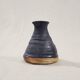 Painted stoneware vase