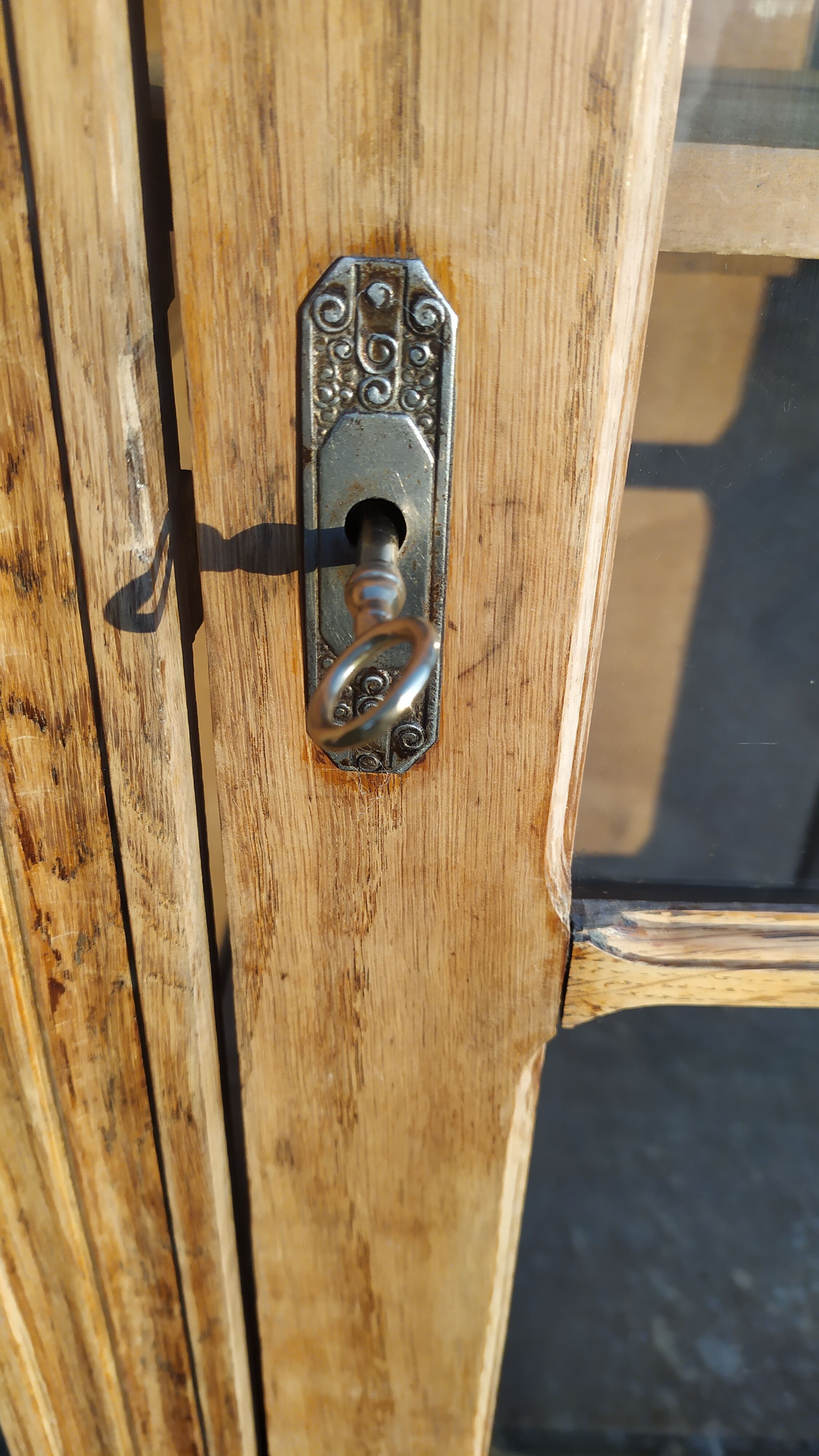 Parisian art deco wardrobe glazed