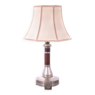 Table lamp with lampshade, Western Europe, 1950s.