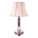 Table lamp with lampshade, Western Europe, 1950s.