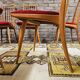 Set of 6 teak chairs by Ernst Martin Dettinger 1960