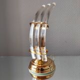 Vintage glass lamp 1970