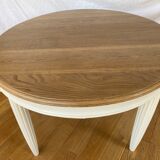 Table extensible rénovée couverts