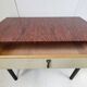 Adorable vintage 1960s desk in formica & metal 60s 1960s 60s years
