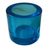 Vintage Sky Blue Iittala Kivi x Marimekko Candle Holder