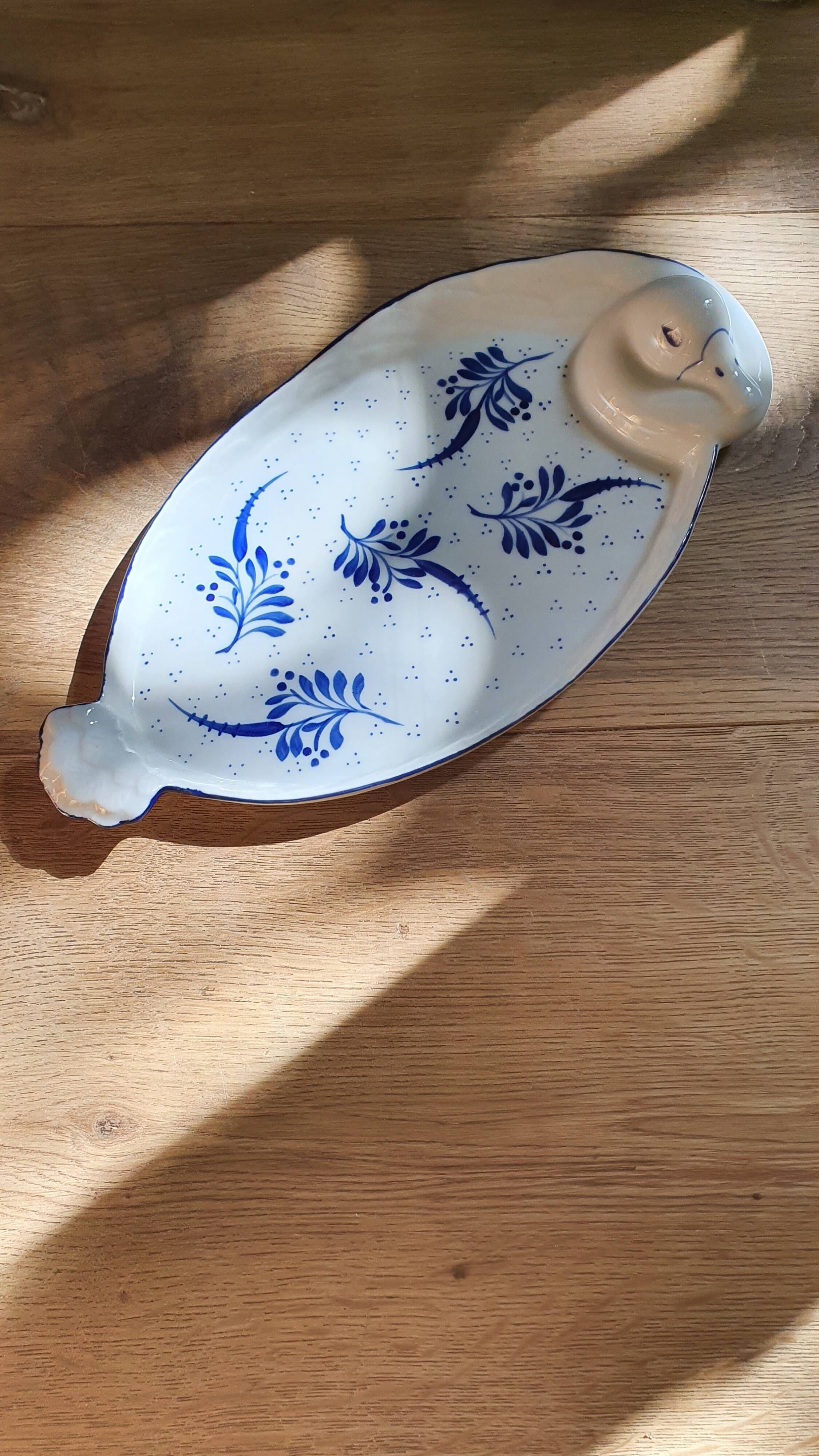 Cup or pocket tray Sleeping swan Les Ateliers des Glycines